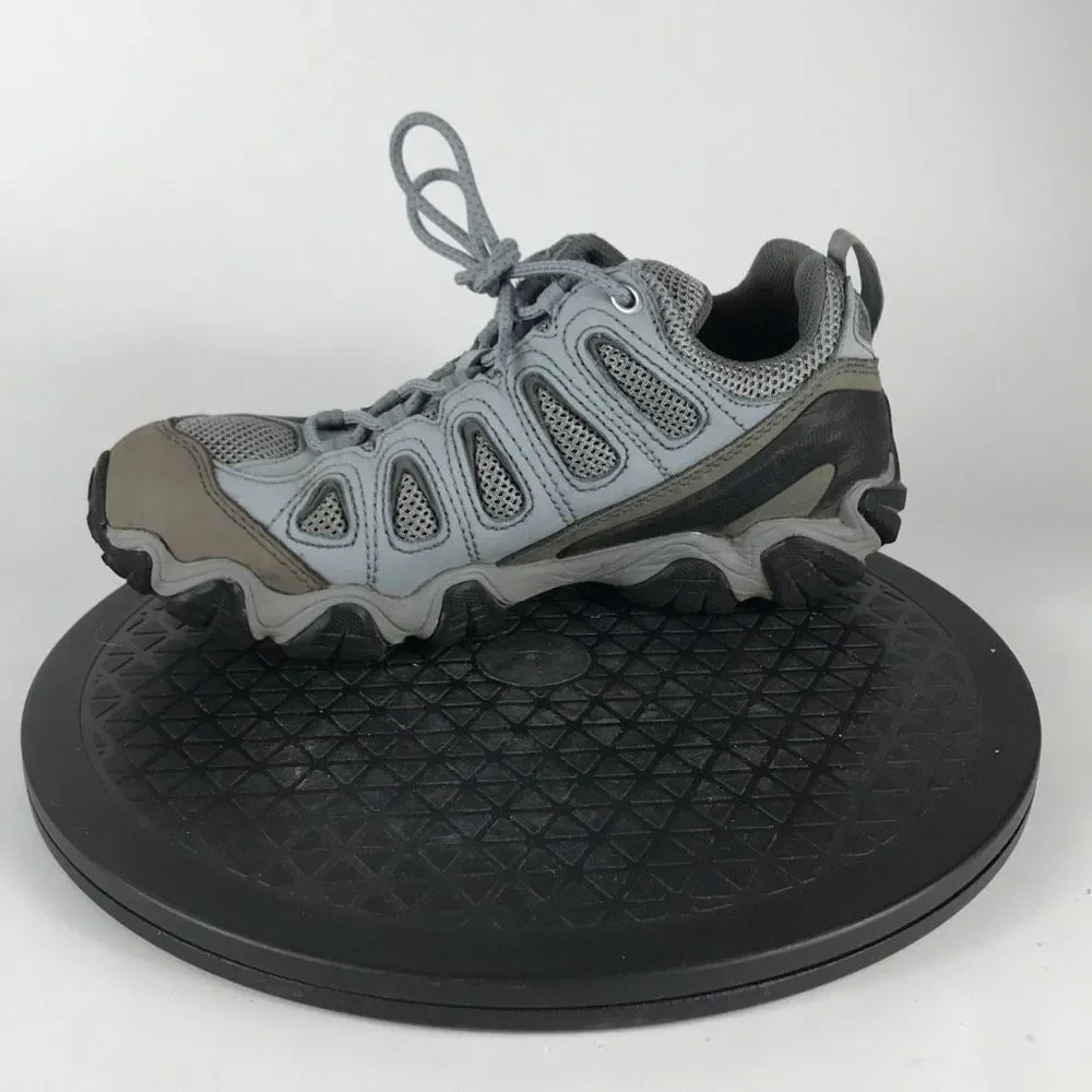 Oboz Low Top Hiking Boots Low Top Gray/Blue Women’s Size 8.5 - Picture 9 of 12
